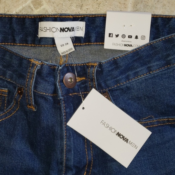 - Fashion Nova Man Jeans NWT DENIMS size 29 - Picture 2 of 6